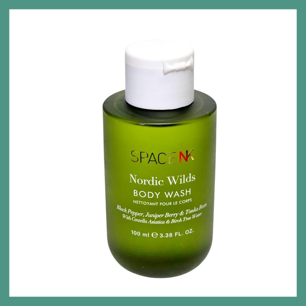 Spacenk Nordic Wilds Body Wash 3.38 fl.oz. 100 ml. Travel Size New